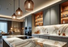 Столешницы из искусственного камня: стиль, прочность и функциональность